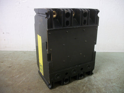 SQUARE D FAL CIRCUIT BREAKER FAL34020 20AMP 480VOLT 3POLE GRAY