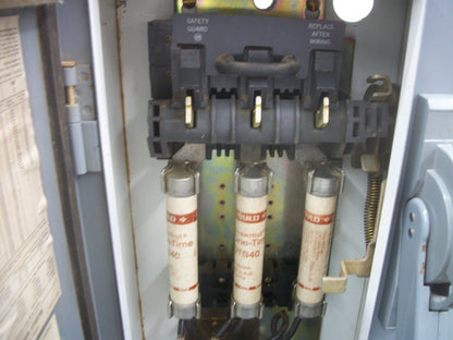 ALLEN-BRADLEY SIZE 2 STARTER COMBO 709-COD103 120VCOIL 60AMP FUSIBLE