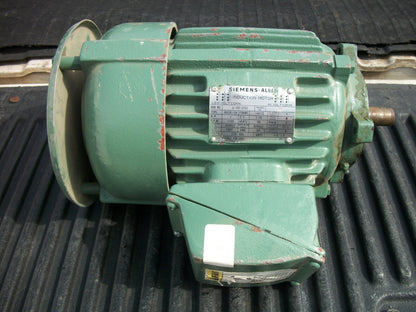SIEMENS ALLIS 1HP 143TC RGZV1-CH INDUCTION MOTOR 089 460VOLT 1720RPM 3PH