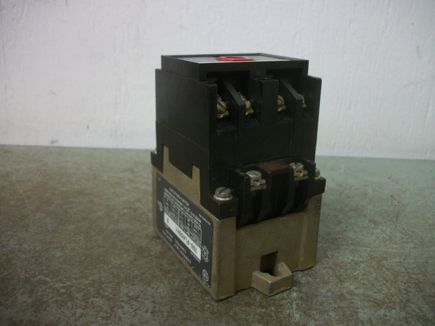 ALLEN-BRADLEY AC CONTROL RELAY 700-PL400A1 120VCOIL