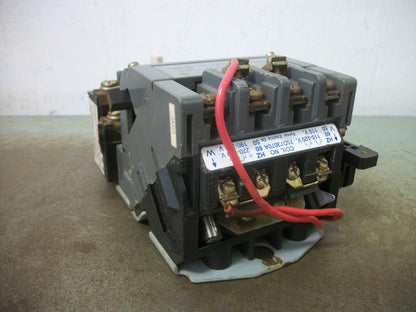 FURNAS SIZE 1 MOTOR STARTER 14DP32A* 27AMP 110-120/220-240VCOIL 3PH 600V 10HP