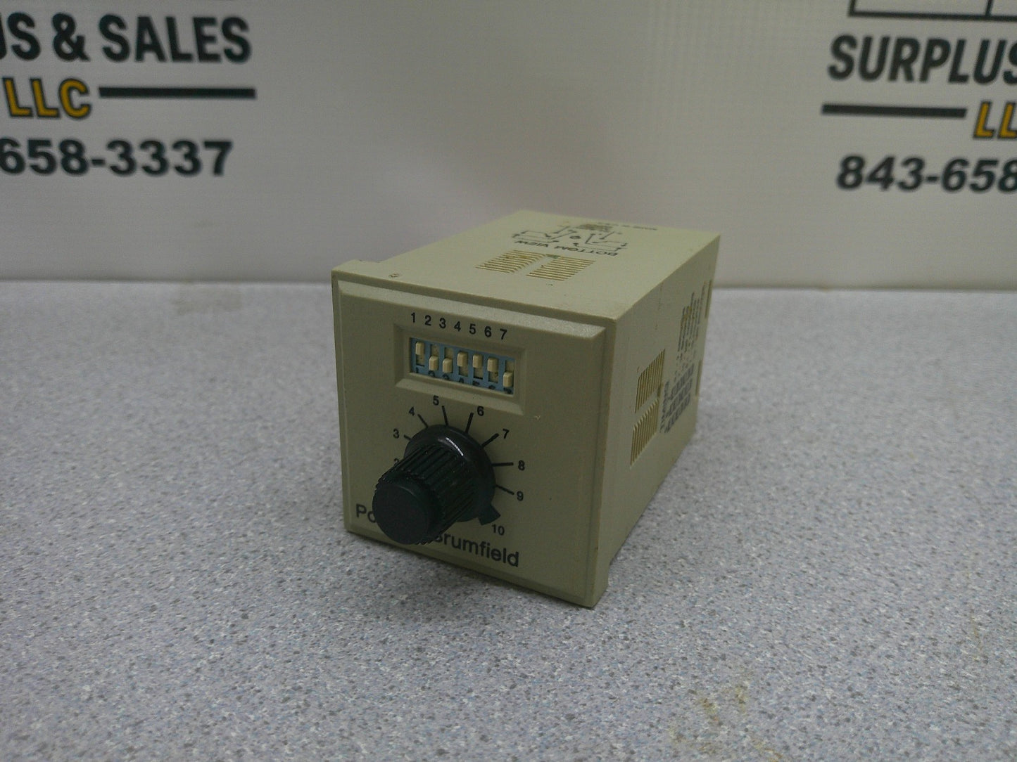 POTTER & BRUMFIELD PROGRAMMABLE TIME DELAY RELAY CNS-35-92 0.1SEC TO 100MIN