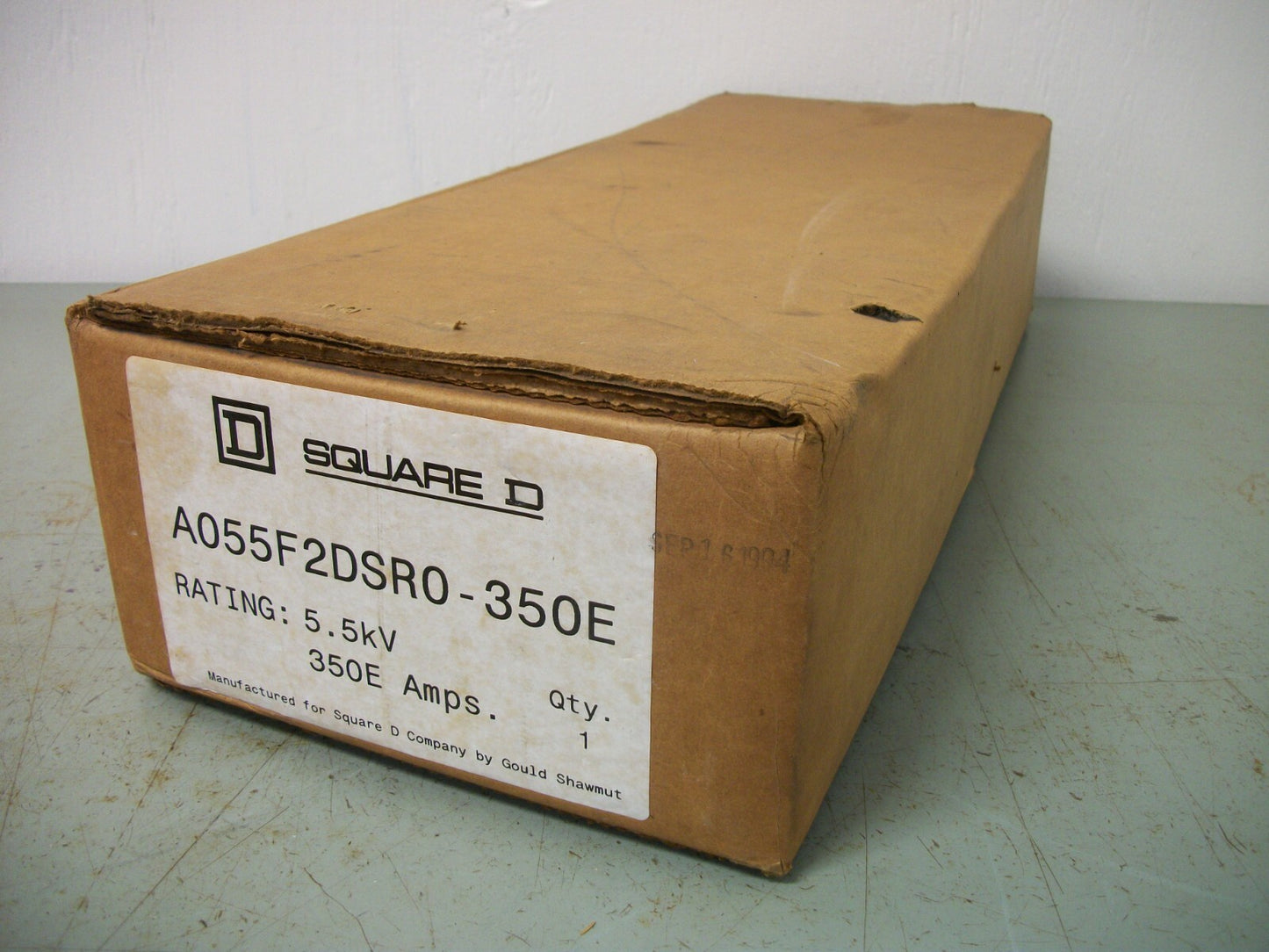 SQUARE D POWER FUSE A055F2DSR0-350E 350E AMP 5.5kV NIB