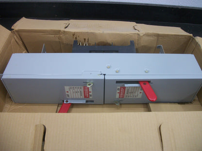 GE SPECTRA FUSIBLE BRANCH SWITCH ADS32030HD 30AMP 240VOLT 3POLE NIB