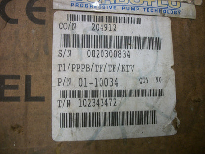 WILDEN T1/PPPB/TF/TF/KTV 1/2" PLASTIC PUMP 01-10034