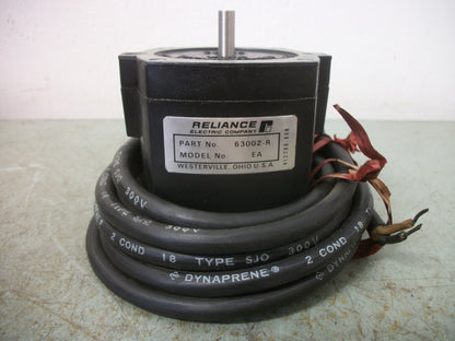 RELIANCE TACHOMETER GENERATOR 63002-R NIB