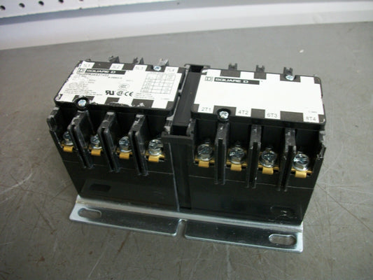 SQUARE D REV CONTACTOR 8965DPR34S31V02 30AMP 120VCOIL 3PH 600VOLT 20HP NOB