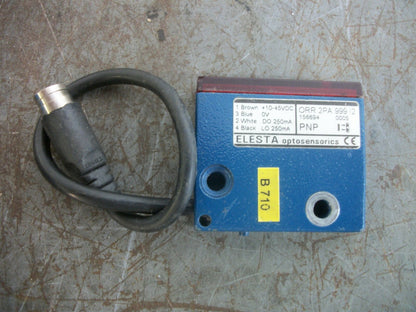 ELESTA OPTOSENSORICS PHOTOELECTRIC SENSOR ORR 2PA 999 12
