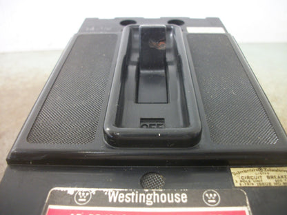 WESTINGHOUSE 371D37GG17 AB DE-ION CIRCUIT BREAKER F3050 50AMP 600VOLT 3POLE