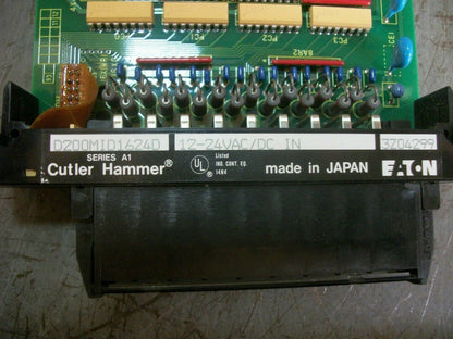 CUTLER-HAMMER INPUT MODULE D200MID1624D 12-24VOLT AC/DC
