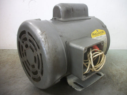 BALDOR .33HP 56 TE AC MOTOR L3501 230VOLT 1PH 1725RPM