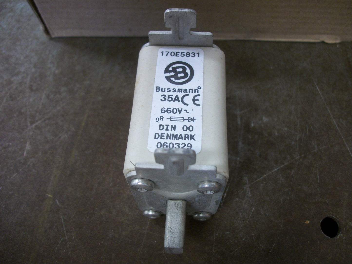 BUSSMANN BOX OF 6 HIGH SPEED FUSES 170E5831 35AMP 660VOLT NIB