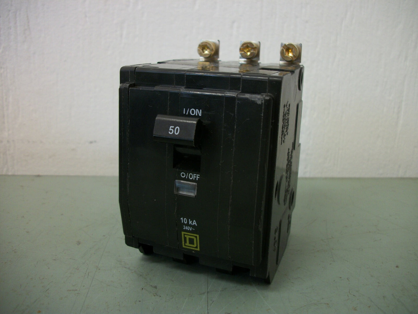 SQUARE D QOB CIRCUIT BREAKER QOB350 50AMP 240VOLT 3POLE