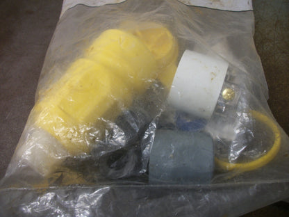 HUBBELL WATERTIGHT CONNECTOR HBL27W76 20AMP 480VOLT 3PH 3P 4W NEW