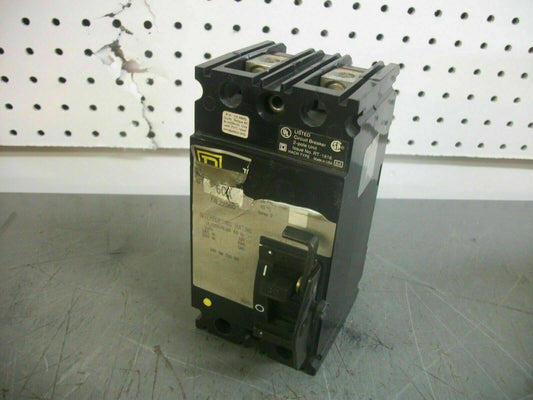 SQUARE D FAL CIRCUIT BREAKER FAL22060 60AMP 240VOLT 2POLE GRAY