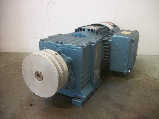 SEW EURODRIVE .33HP TEFC AC GEARMOTOR DFT71C4BM605HR-KS 460VOLT 3PH 1720RPM