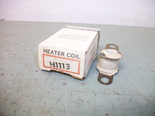 CUTLER-HAMMER OVERLOAD RELAY THERMAL HEATER H1113 NIB