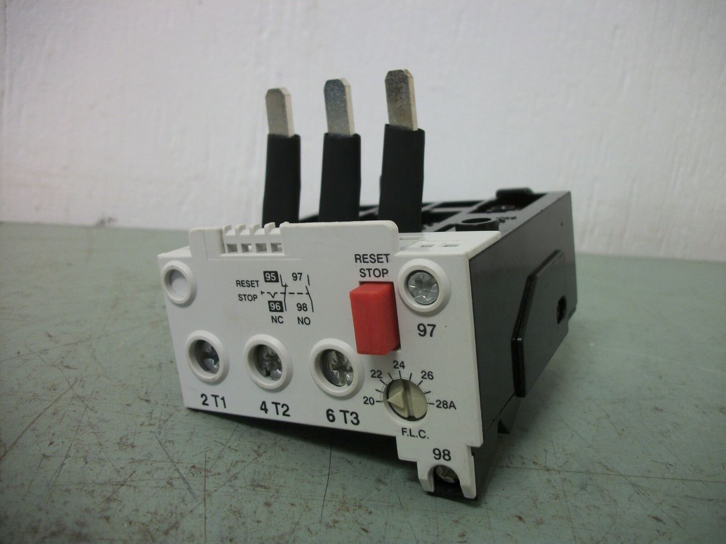 BENEDIKT & JAGER THERMAL OVERLOAD RELAY U3/42 28 20-28AMP NOB