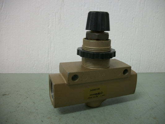 ASCO JOUCOMATIC 1/2" NPT FLOW CONTROL VALVE 34600166 NOB