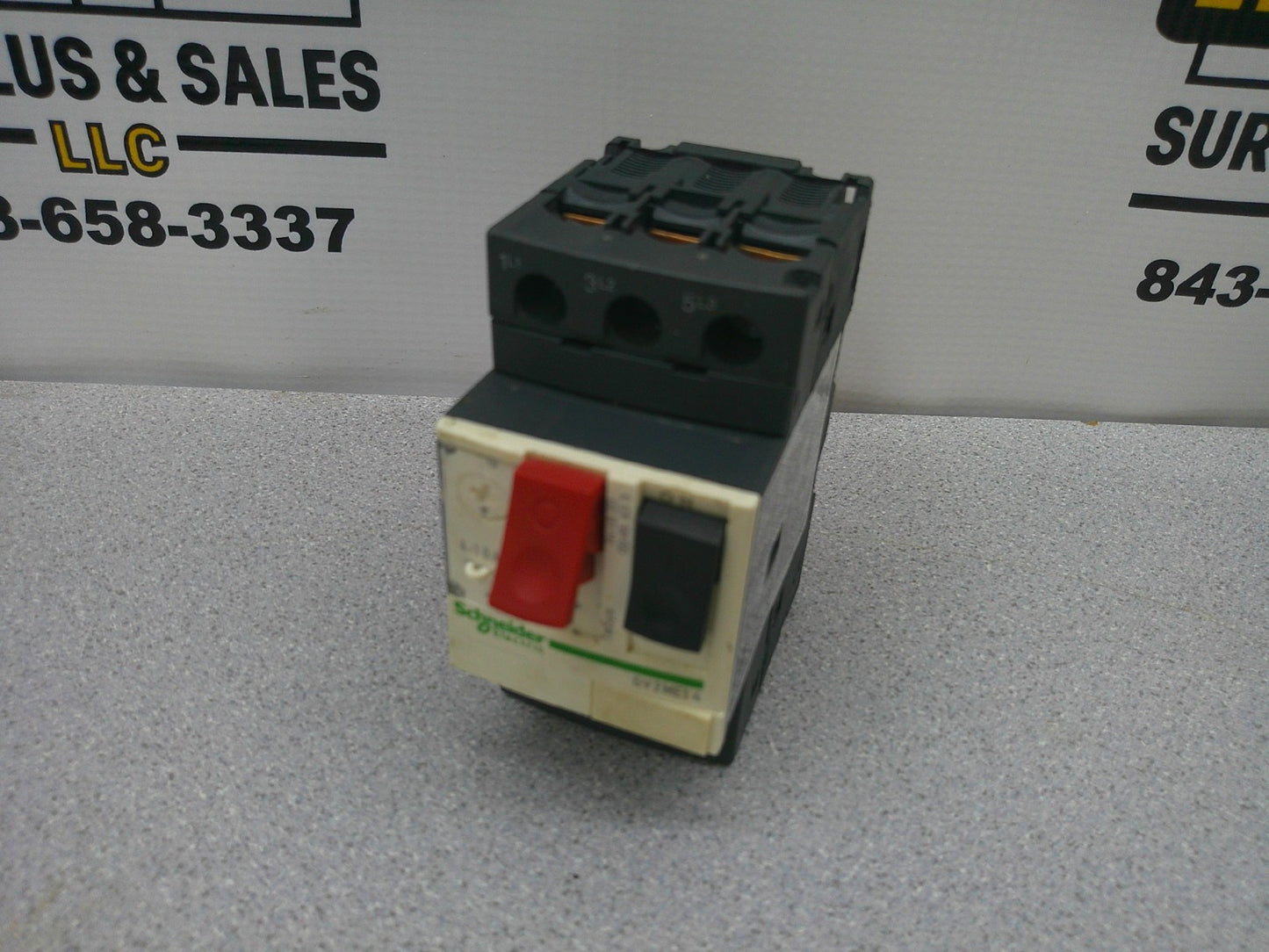 TELEMECANIQUE MOTOR CIRCUIT BREAKER GV2ME14 6-10AMP