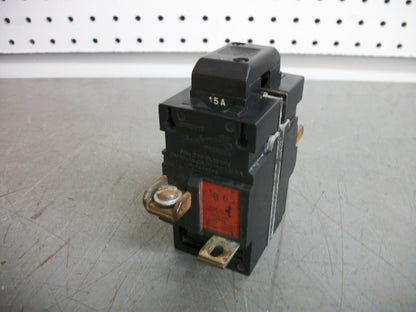 BULLDOG PUSHMATIC CIRCUIT BREAKER 31215 15AMP 240VOLT 2POLE