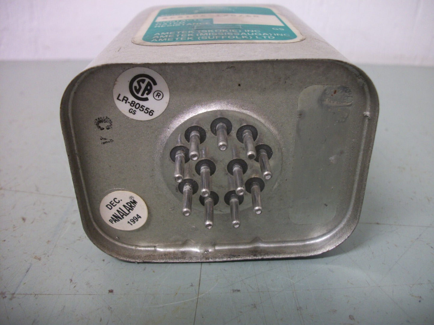 AMTEK PANALARM RELAY ACS106-120/60 NOB