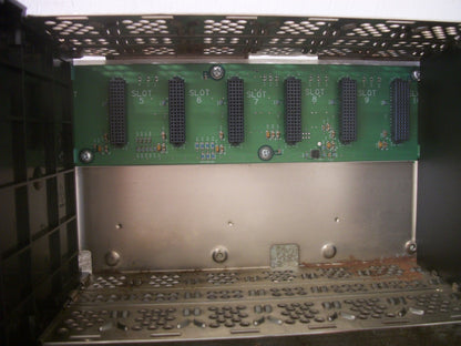 ALLEN-BRADLEY 17-SLOT PLC RACK CHASSIS 1756-A17 W/1756-PA75/B