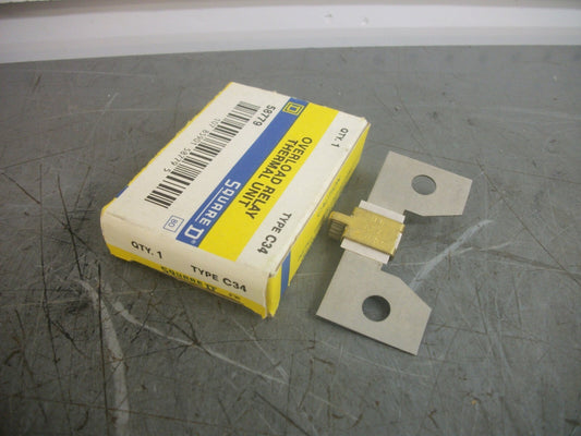 SQUARE D OVERLOAD RELAY THERMAL HEATER C34 NIB
