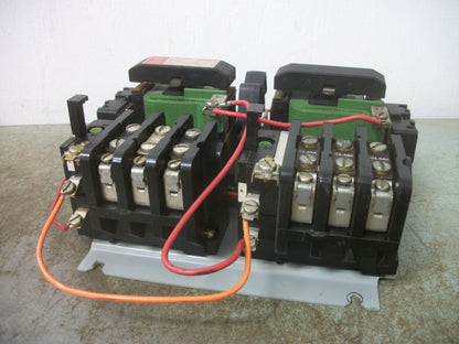 GE SIZE 0 TWO-SPEED MOTOR STARTER CR209B1 18AMP 460VCOIL 3PH 600V 5HP