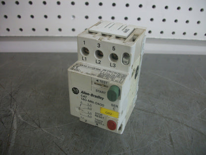 ALLEN-BRADLEY MOTOR CIRCUIT BREAKER 140-MN-0400 2.5-4.0AMP