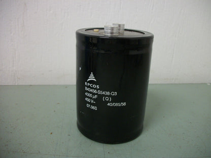 EPCOS 4300uF CAPACITOR B43456-S5438-Q3 450VDC