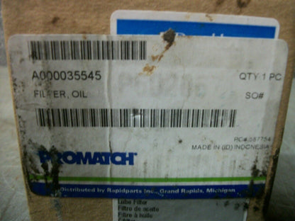 PROMATCH OIL FILTER A000035545 NIB