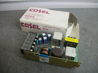 COSEL R25A POWER SUPPLY R25A-12 12VOLT 2.1AMP NIB