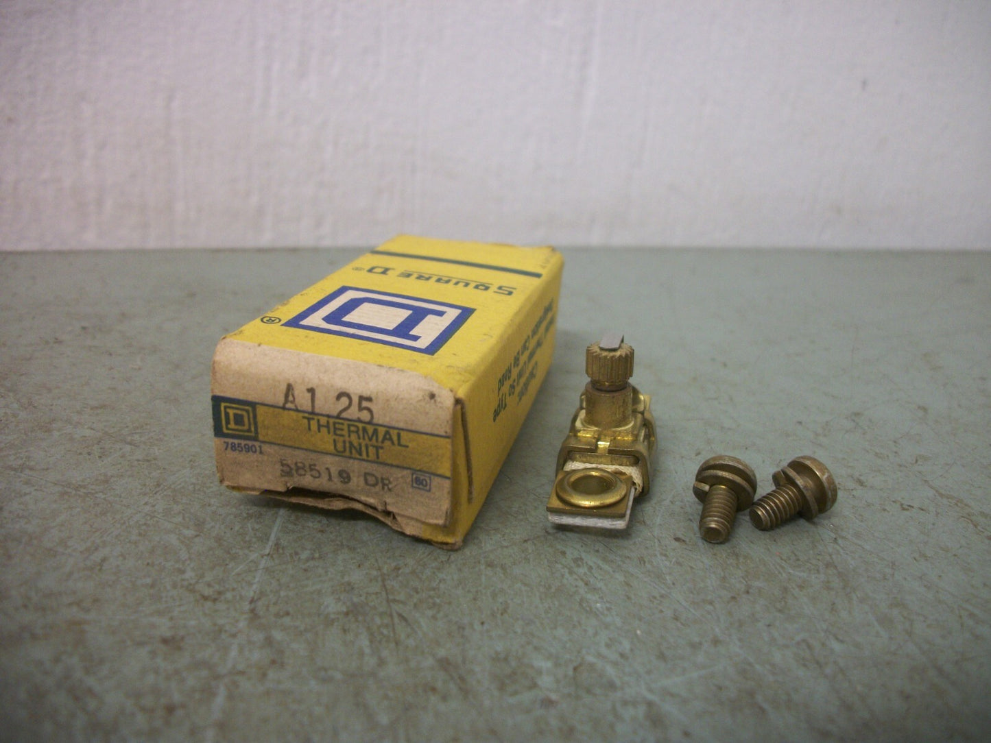 SQUARE D OVERLOAD RELAY HEATER A1.25 NIB