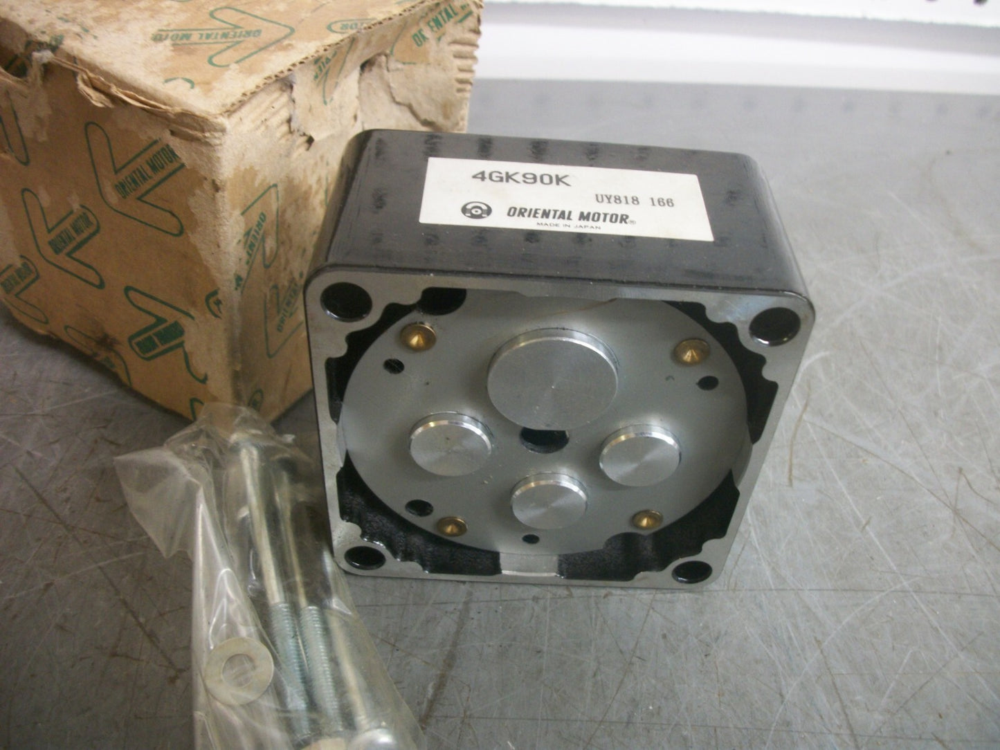 ORIENTAL MOTOR GEAR HEAD 4GK90K NIB