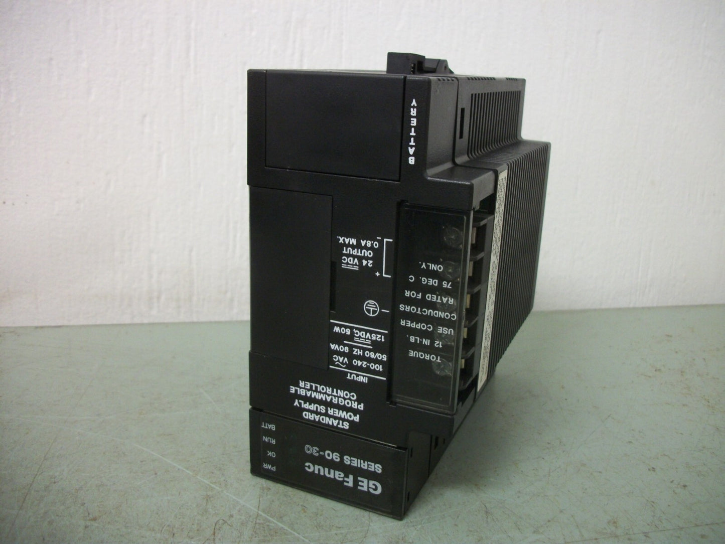 GE FANUC 120/240VAC 125VDC STD PLC POWER SUPPLY IC693PWR321R