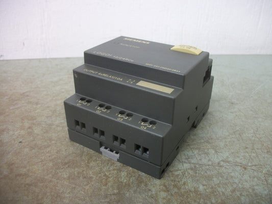 SIEMENS LOGO! LOGIC MODULE 6ED1 052-2MD00-0BA4 12/24VDC 10AMP