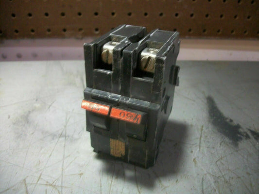 FEDERAL PACIFIC NA CIRCUIT BREAKER NA250 50AMP 240VOLT 2POLE