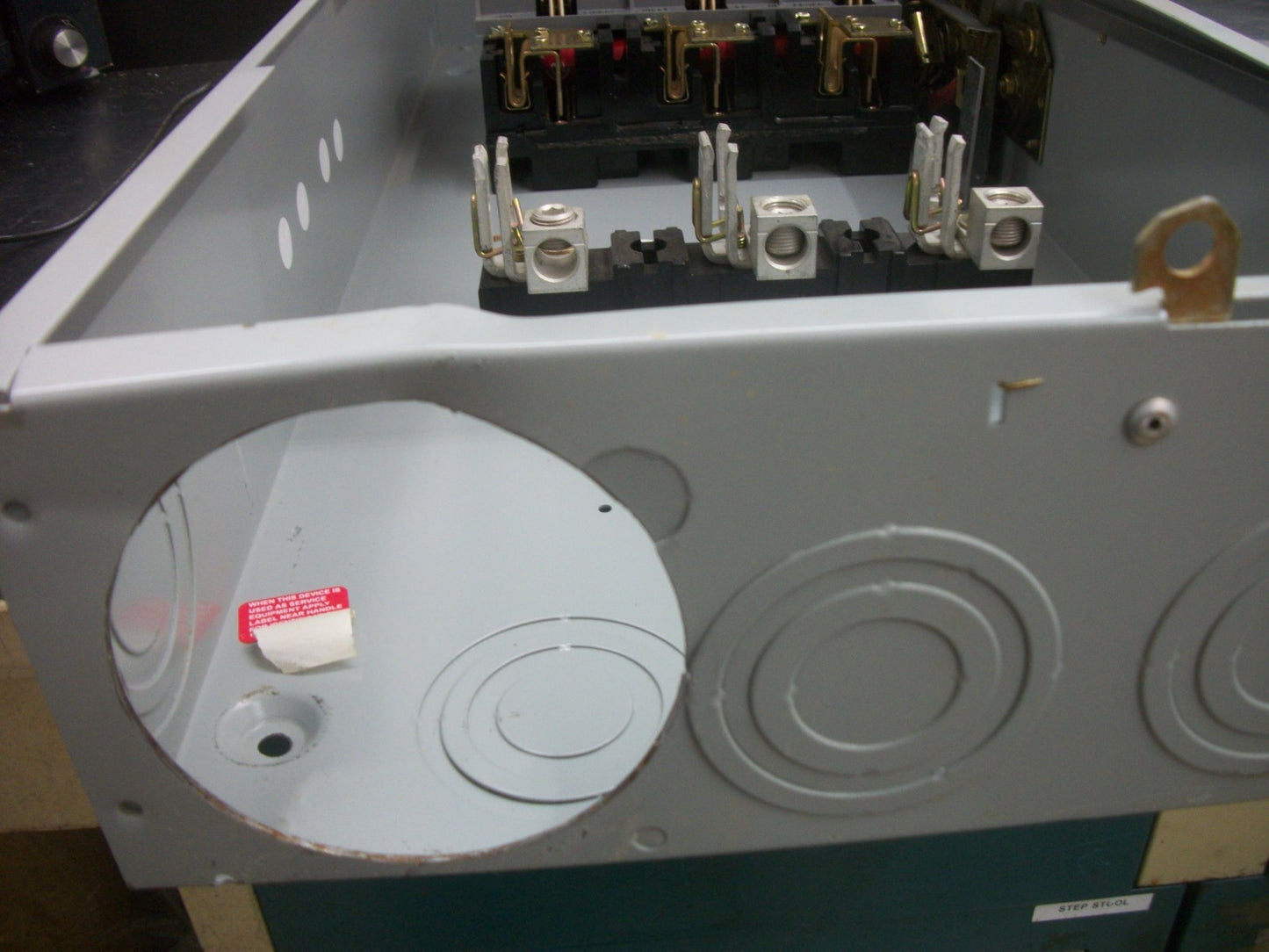 GE DISCONNECT TYPE 3R TH3364R 200AMP 600VOLT 3POLE FUSIBLE