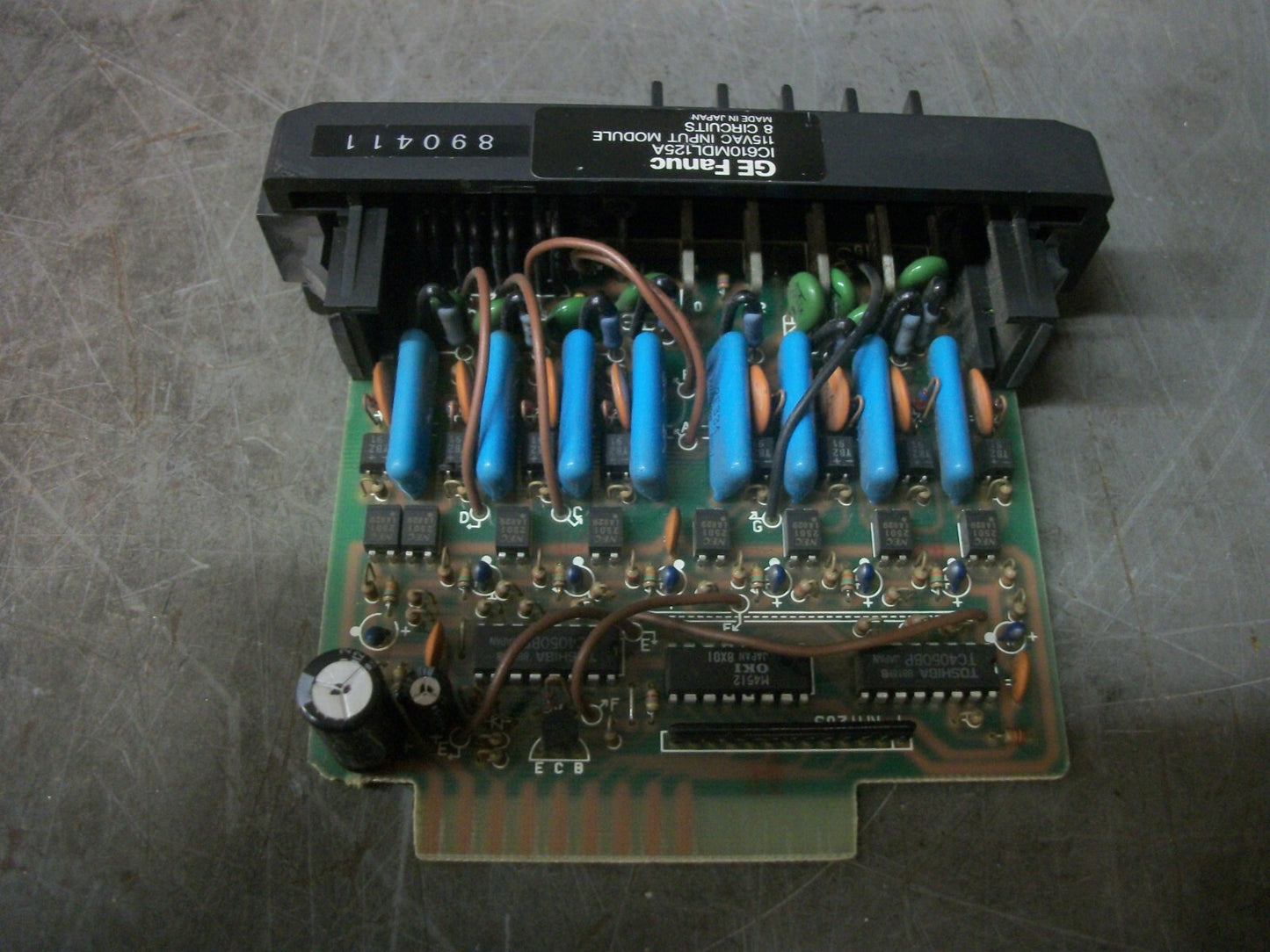 GE FANUC 8-CIRCUIT 115VAC INPUT MODULE IC610MDL125A