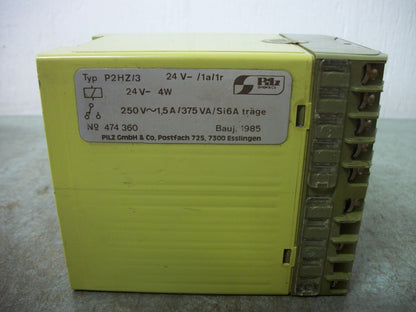 PILZ P2HZ/3 SAFETY RELAY P2HZ/3 24V- /1A/1R