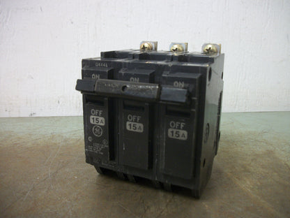 GE THQB CIRCUIT BREAKER THQB32015 15AMP 240VOLT 3POLE