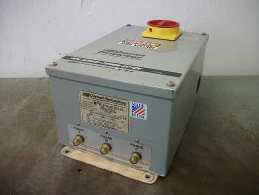 CURRENT TECHNOLOGY TRANSIENT VOLTAGE SURGE SUPPRESSOR BPA 277/480-3GY-DF