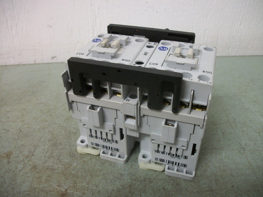 ALLEN-BRADLEY REV CONTACTOR 100-C09*400 25AMP 120VCOIL 3PH 600V 7.5HP