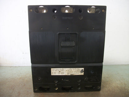SIEMENS ITE JL3 CIRCUIT BREAKER JL3F400 400AMP 600VOLT 3POLE W/150A TRIP