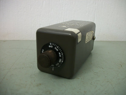 EAGLE SIGNAL TIME DELAY RELAY CG914A3 120VOLT 10AMP 0-60SEC