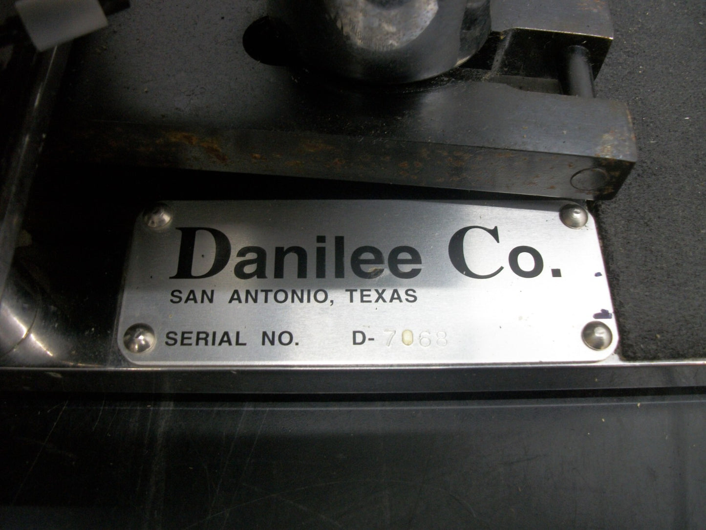 DANILEE SUTHERLAND 2000 INK RUB TESTER