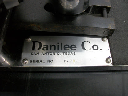DANILEE SUTHERLAND 2000 INK RUB TESTER
