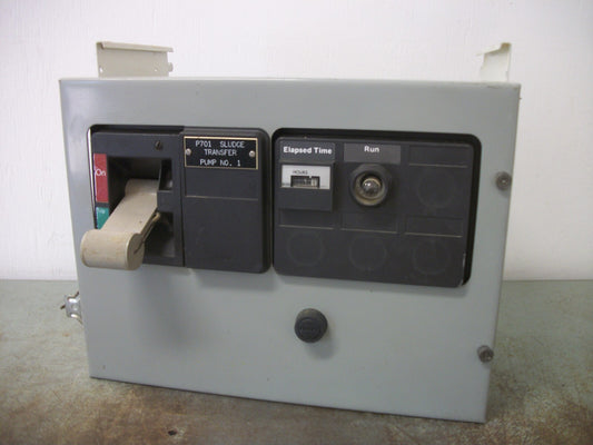 WESTINGHOUSE MCC STARTER BUCKET SIZE 1 A200M1CAC 120VCOIL 15AMP BREAKER