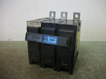 CHALLENGER CBBH CIRCUIT BREAKER CBBH3020H 20AMP 240VOLT 3POLE